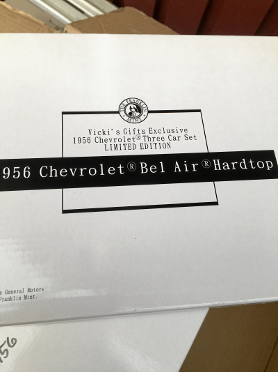 Franklin Mint Set Chevrolet 1956