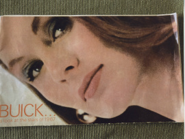 Broschyr Modellfolder Buick 1967