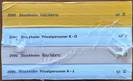 Komplett stockholmskatalog år 2000
