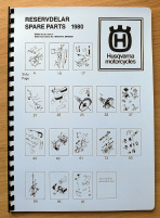 Reservdelskatalog Husqvarna Cross & Enduro -80