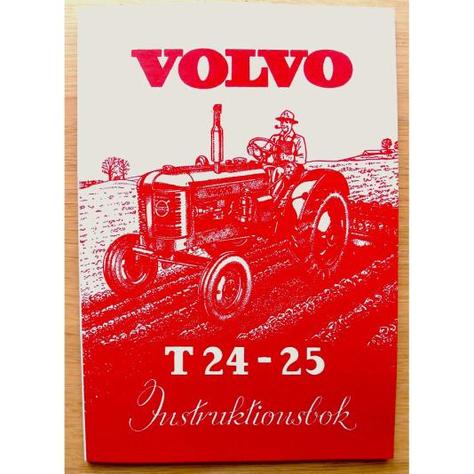 Instruktionsbok Volvo T24 & T25 Traktor
