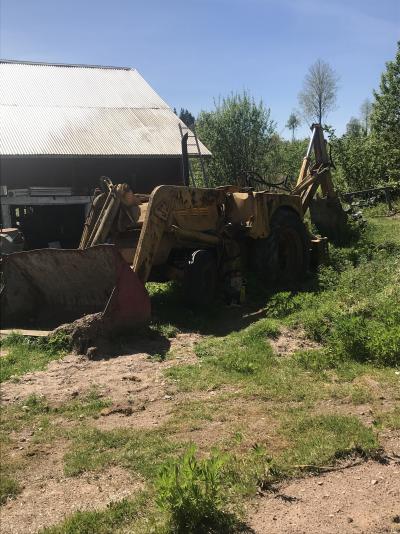 FORDSSON MAJOR Trakrorgrävare JVC