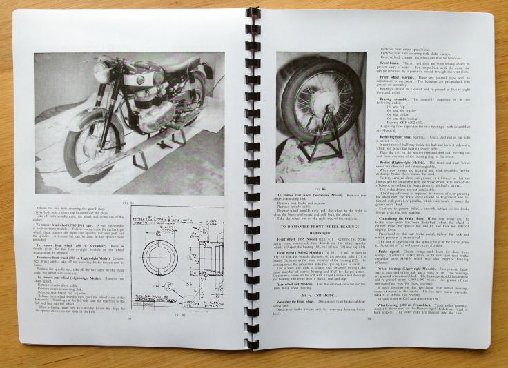 Verkstadshandbok  AJS - Matchless 1957-1964