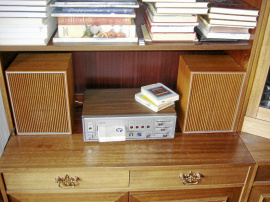 Fungerande kompl. Stereo 8 + lite delar opel 1964