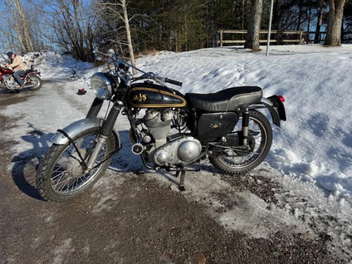 AJS CS 18 Competition Scrambler