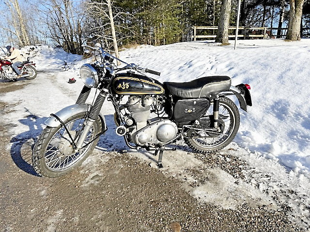 AJS CS 18 Competition Scrambler
