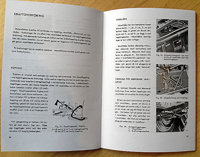 Instruktionsbok Volvo BM 320 Buster