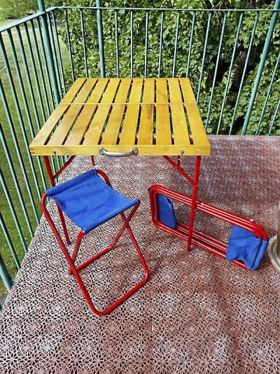 Campingbord 50-tal