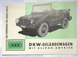 DKW - broschyr