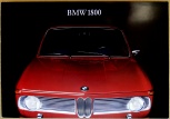 Broschyr BMW 1800 1966 