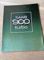 Säljbroschyr SAAB 900 turbo 1979