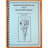 Manual motorbergborrmaskin Pionjär BR 80