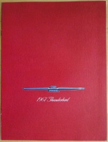 Broschyr Ford Thunderbird 1967
