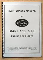 Verkstadshandbok Villiers Mk 10D & Mk 6E