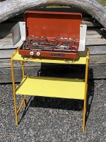Campingkök Optimus 831 och bord för campingkök