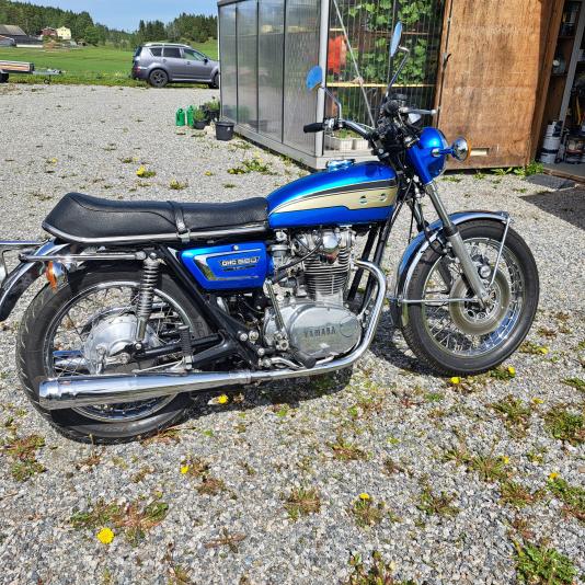 Yamaha 650 twin