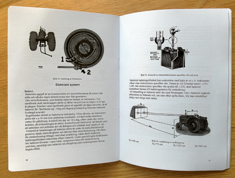 Instruktionsbok Volvo T 33-T 34