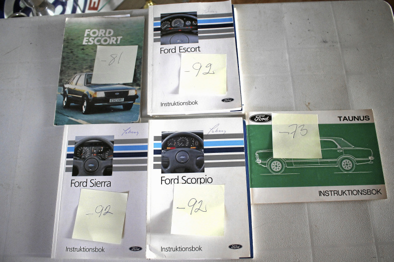 NYA FORD INSTRUKTIONS BÖCKER