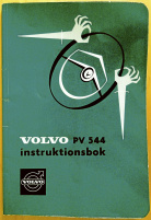 Volvo PV 544 instruktionsbok 1964 handbok