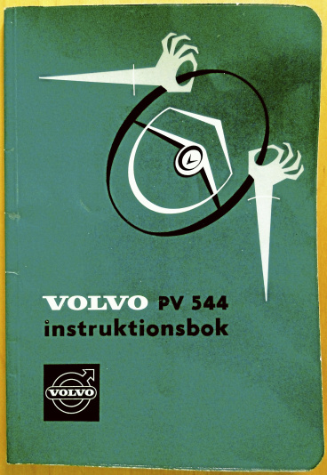 Volvo PV 544 instruktionsbok 1964 handbok