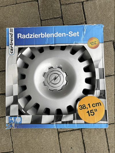 4 st Opel 15" navkapslar