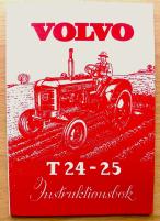 Instruktionsbok Volvo T24 &amp; T25 Traktor