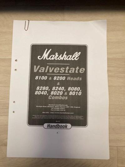 Marshall valvestack S80 8240 combo