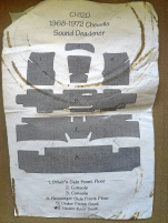 Repops Sound deadener GM A-body