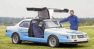 LEIF MELLBERG OMBYGGDA SAAB 900