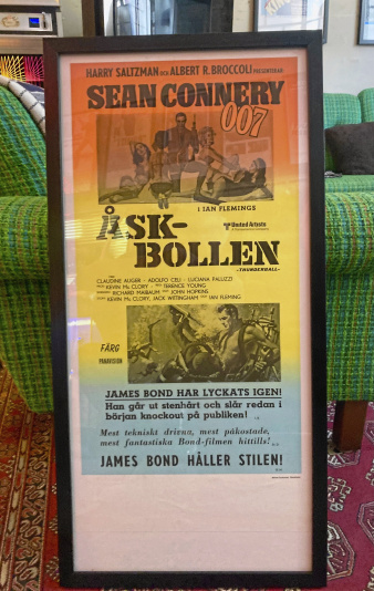 JAMES BOND 007 i ÅSKBOLLEN