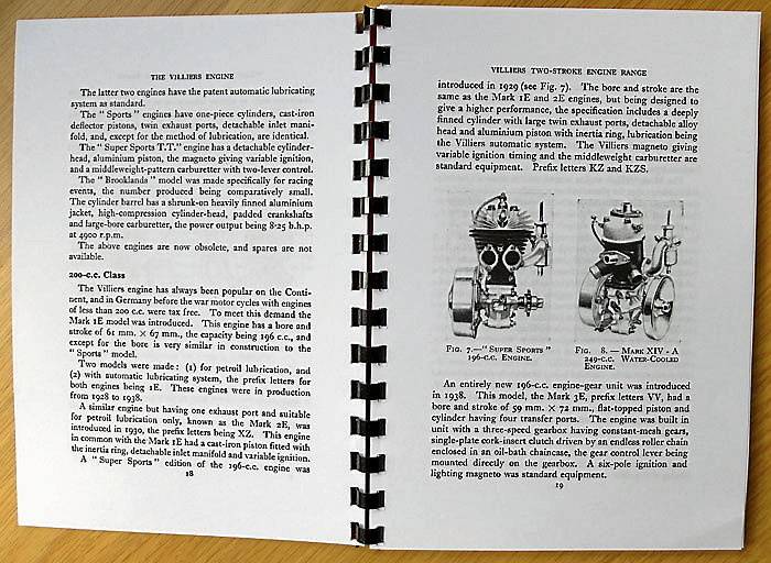 Verkstadshandbok Villiers mc-motorer 1913-1950