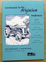 Instruktionsbok Massey Ferguson Grålle
