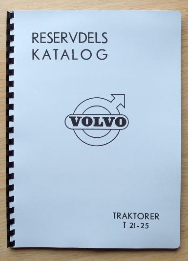 Reservdelskatalog Volvo BM T21 t.o.m T25