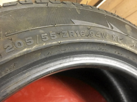 Däck 2 st, 205 55 16