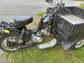 GRÅLLE FLAKMOPED