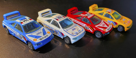 Fyra stycken Peugeot 405 T16 Rally!