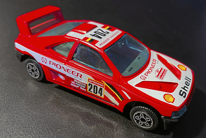 Fyra stycken Peugeot 405 T16 Rally!