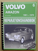 Verkstadshandbok Volvo Amazon 1961-1970
