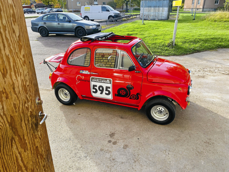 Fiat 500 Abarth replika