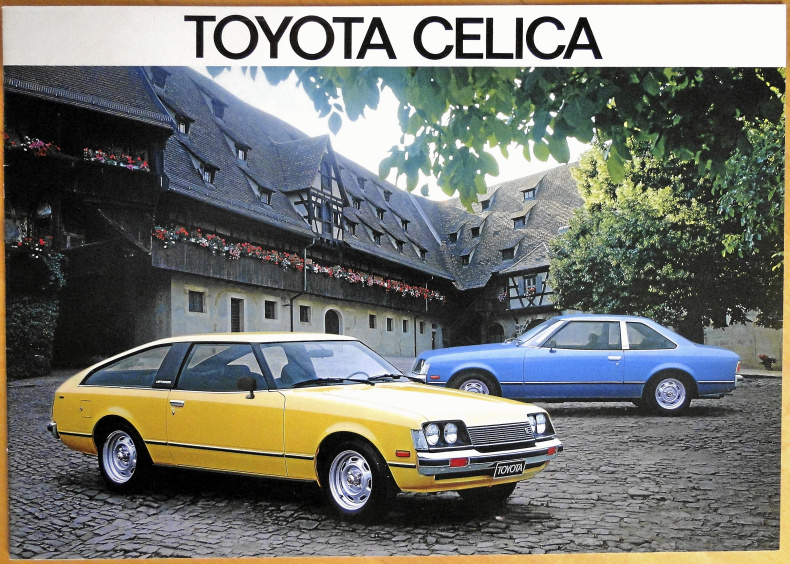 Broschyr Toyota Celica 1978