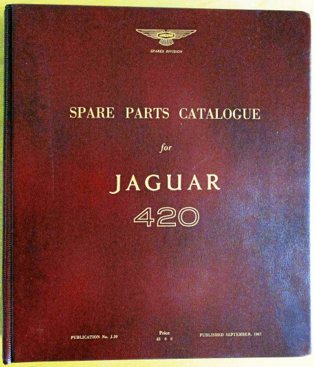 Jaguar 420 reservdelskatalog