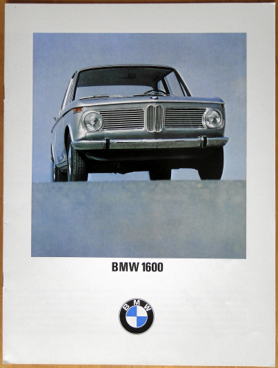 Broschyr BMW 1600 1969