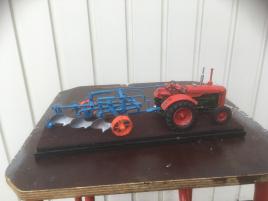 Modell 3-skärig bogserplog 1:32