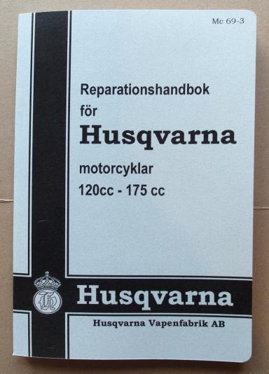Verkstadshandbok Husqvarna 120 cc - 175 cc