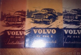 Volvo PV 444-544 instruktionsböcker