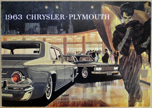 Broschyr Chrysler Plymouth 1963 på svenska