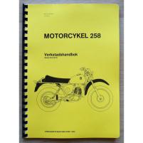 Verkstadshandbok Husqvarna 258 Militär MC