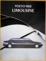 Broschyr Volvo 960 limousine 1996