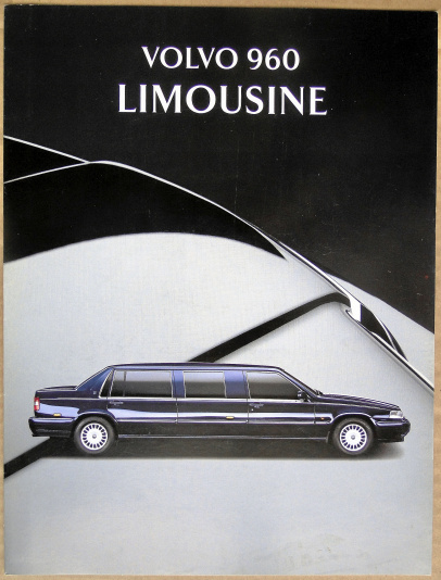 Broschyr Volvo 960 limousine 1996