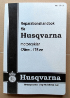Verkstadshandbok Husqvarna 120 cc - 175 cc
